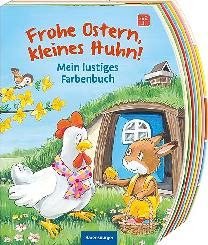Frohe Ostern, kleines Huhn!: Mein lustiges Farbenbuch von Ravensburger Verlag